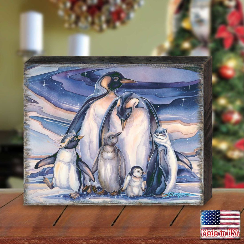 Sno Buddy Like you Wooden Wall Art by J. Bergsma - Nature Wildlife Decor - 85922659B-JB