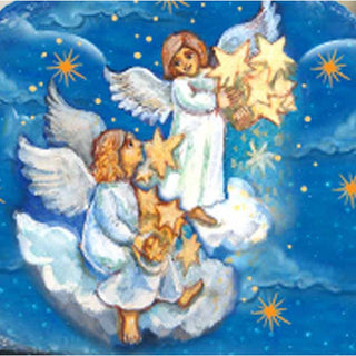 Rising Star Santa Hand-Painted WOODCARVED Masterpiece by G. DeBrekht - Nativity Holiday Decor - 8215549