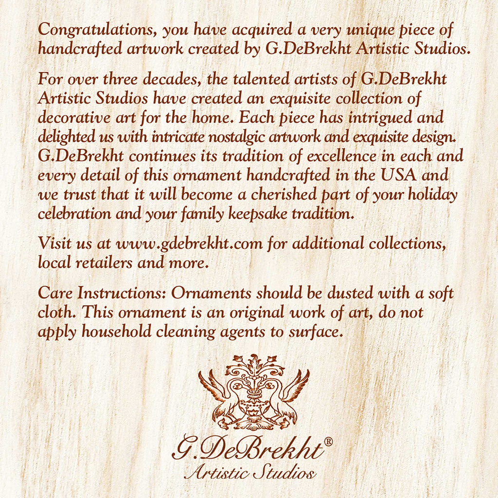 Joyful Traditions Mercury Glass Ornaments by G. Debrekht - Christmas Decor - 776036