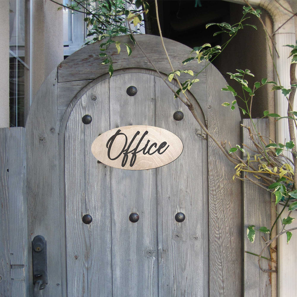 Office Sign, Business Sign, Made in the USA Sign, Made from Wood - 320324