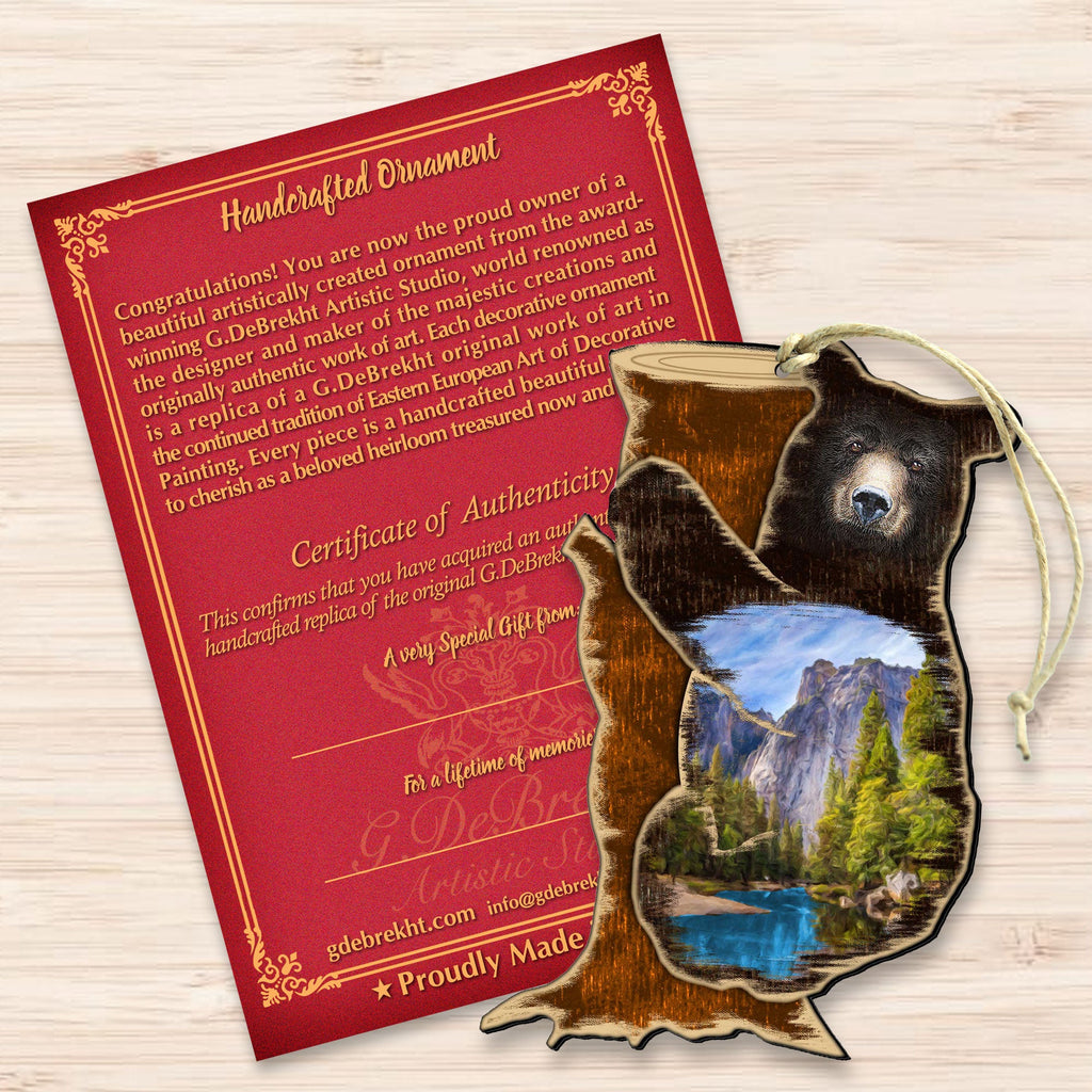 Climbing Bear Ornament by G. DeBrekht - Designocracy - 8198214-5