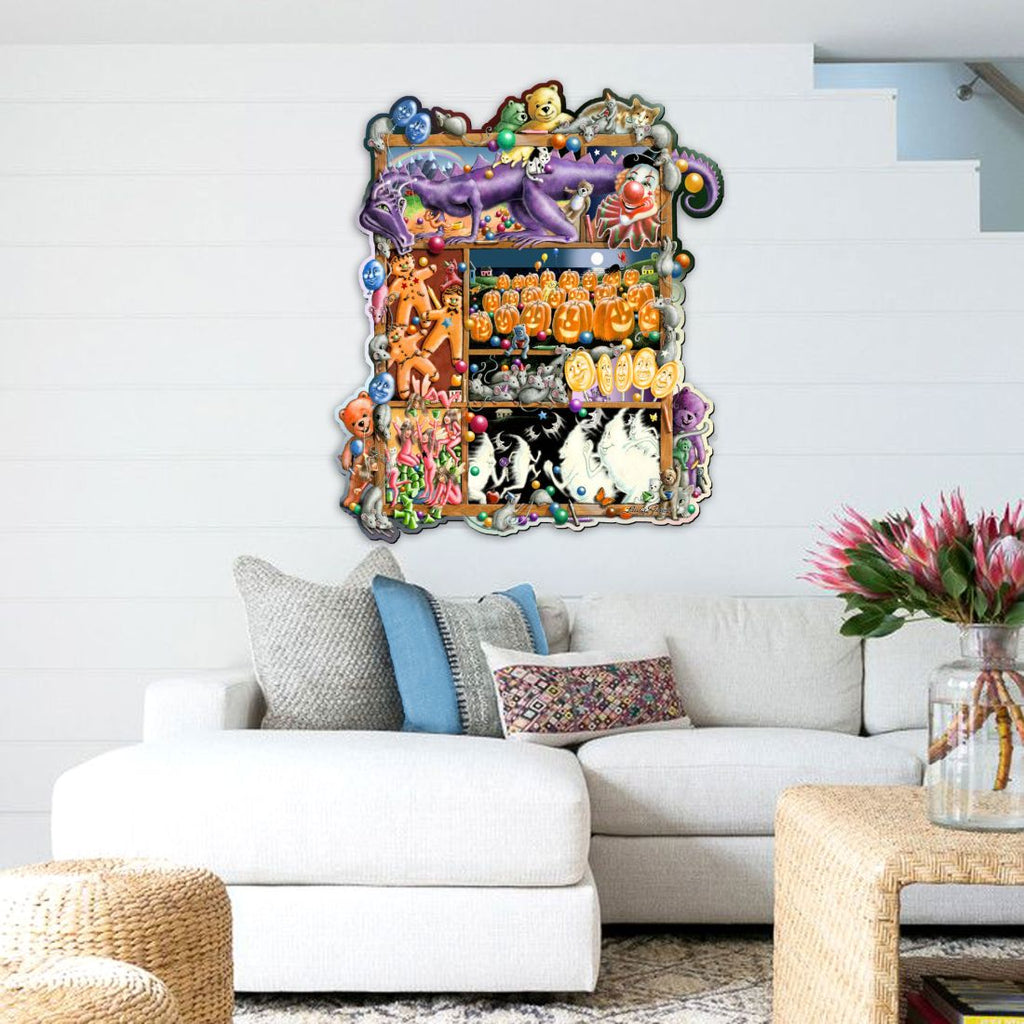 Colors Whimsical Wall Art by Laura Seeley - Love Family Kids Decor - 8513003-LS