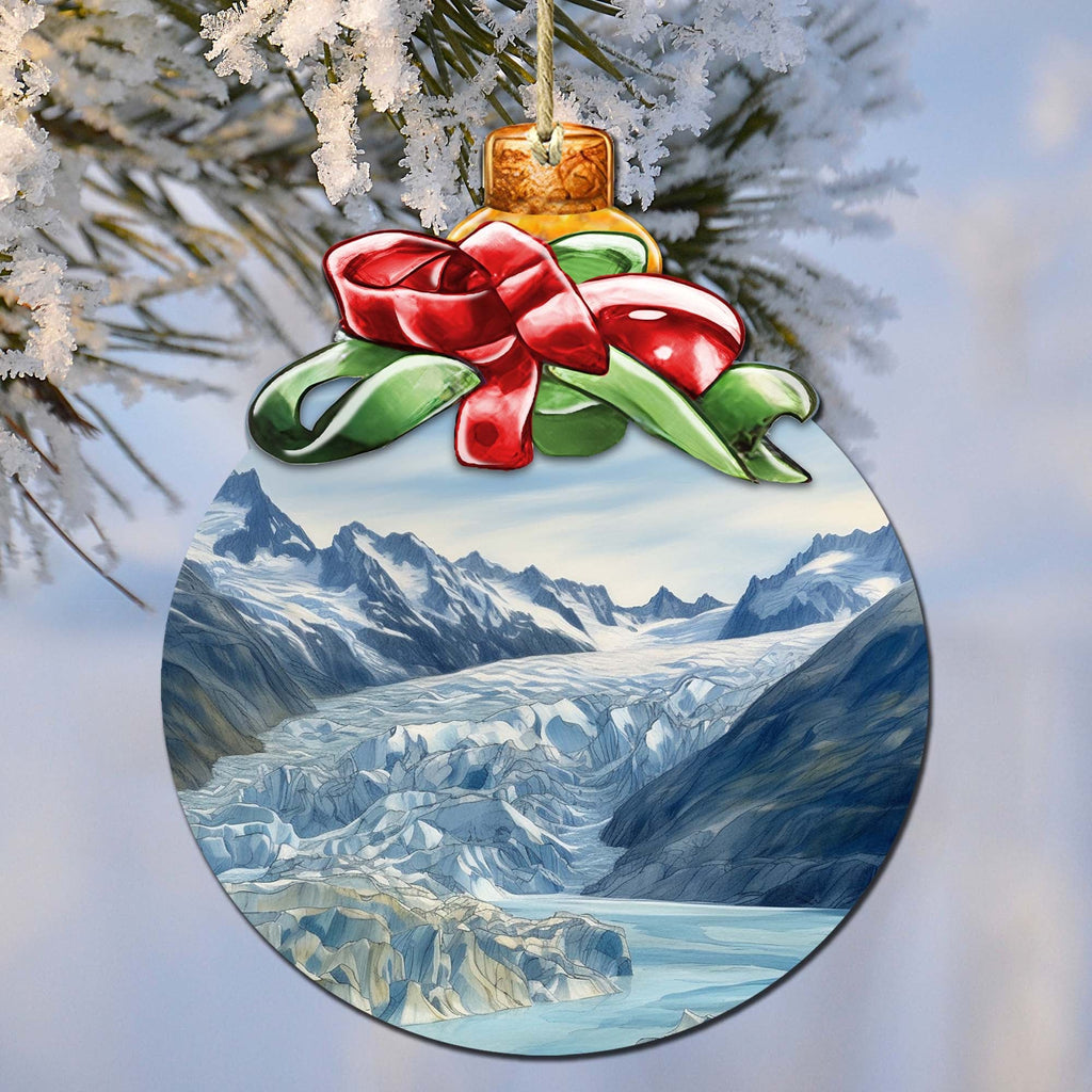 The Beauty That is Alaska Wooden Ornaments by G.Debrekht - Wildlife Holiday Decor - 870029