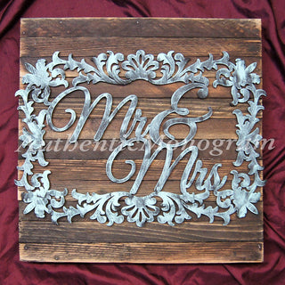 Wedding Cake Topper - Wooden