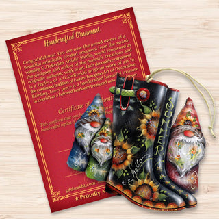 Hello Summer Boots Wooden Ornaments by Jamie Mills-Price Love Kids Family Decor - 8611062-3-MP