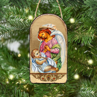 Blessing Angels Religious Christian Sacred Icon Ornament - Inspirational Icon Decor - 87028