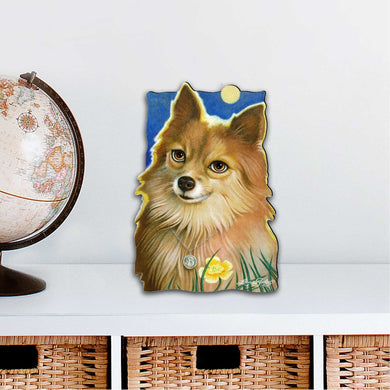 Ready When You Are Holiday Outdoor Decor Large Ornament by Laura Seeley - Pets Dog and Cats Decor - 8511018M