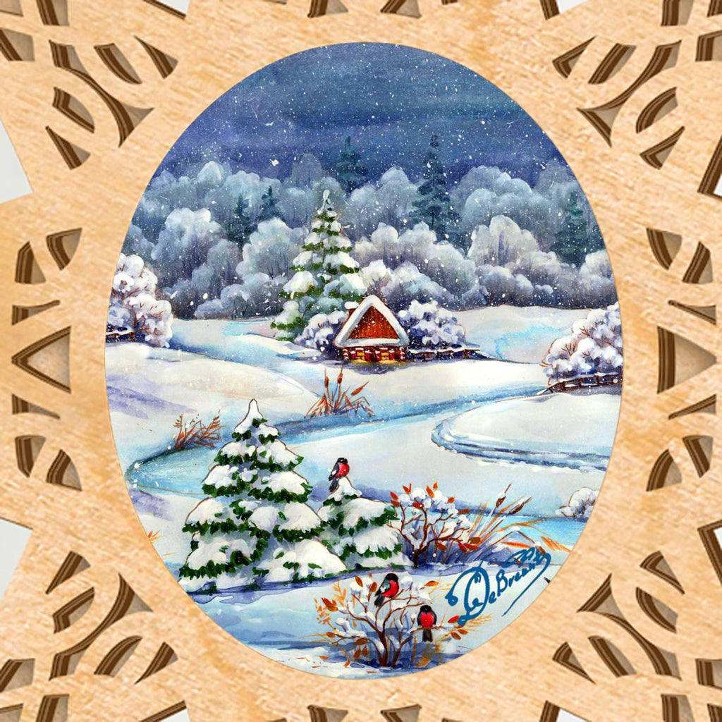 Winter Wonderland Tree Topper by G.DeBrekht - Christmas Decor - 89497