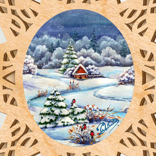 Winter Wonderland Tree Topper by G.DeBrekht - Christmas Decor - 89497