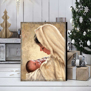 Mother of God Wall Art by D. Gelsinger - Nativity Holiday Decor - 95685B-DG