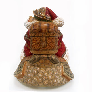 Santa on Goose Piggy Bank Box 8