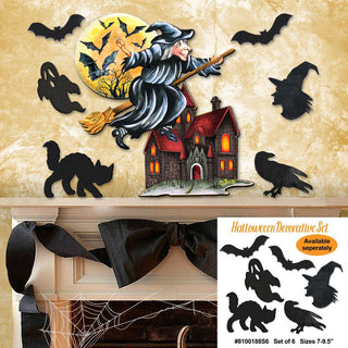 Witch Halloween Door Decor by G. DeBrekht - Thanksgiving Halloween Decor - 8114010H