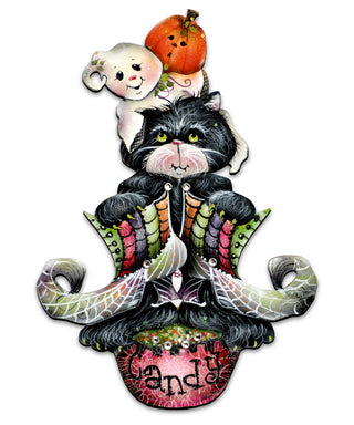 Spoooooky Boos! Halloween Door Decor by Jamie Mills-Price - Thanksgiving Halloween Decor - 8457409H