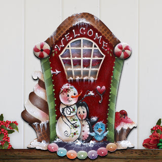 A Season of Sweet Christmas Holiday Door Decor by Jamie Mills-Price - Christmas Decor - 8611079H-MP