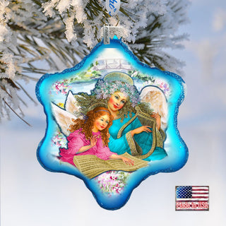 Sisterhood Glass Ornament by Strelkina at G. DeBrekht - Christmas Decor - 754-041
