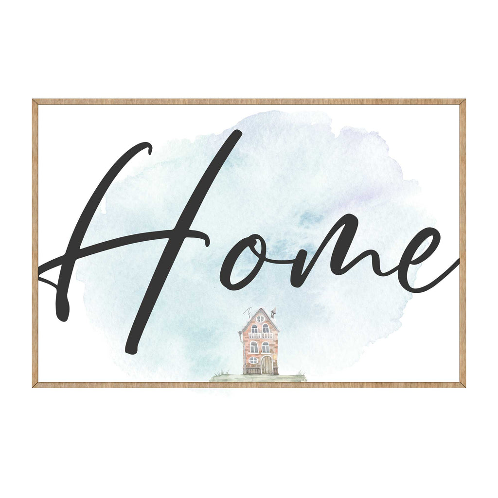 Home - Wooden Housewarming Gift - Contemporary Decor - Wall Decor - Farmhouse Sign - 310338