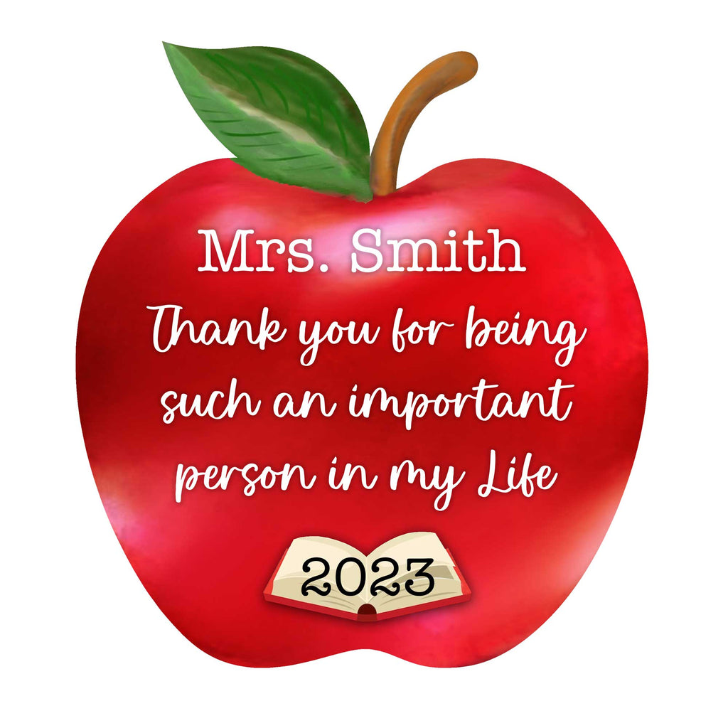 Personalized Teacher Gift - Teacher door hanger - Teacher Thank you Gift - Teacher Appreciation Gift - Unique Teacher Gifts - 8457612-P