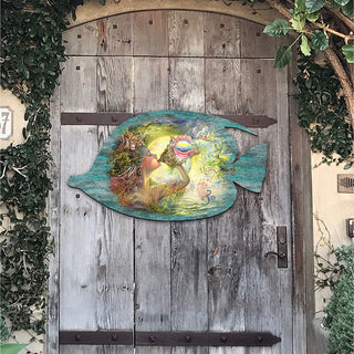 Call of the Sea Coastal Outdoor Decor by Josephine Wall - Coastal Sea-Life Decor - 845612F-JW