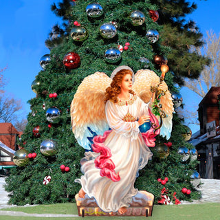 Angel of the Light Nativity Outdoor Decor by D. Gelsinger - Nativity Holiday Decor - 8461036F-1322