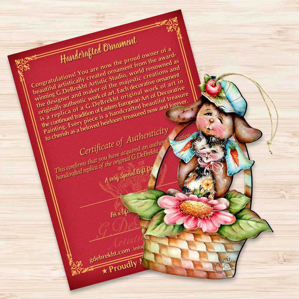 a greeting card with a picture of a baby elephant