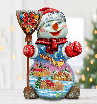 Up Up and Away Handpainted Woodcarved Masterpiece Unique hand carvings made from Linden wood. Fine details and beautiful artwork. Hand-Painted by world-renowned artists, limited edition collectibles. 8181580