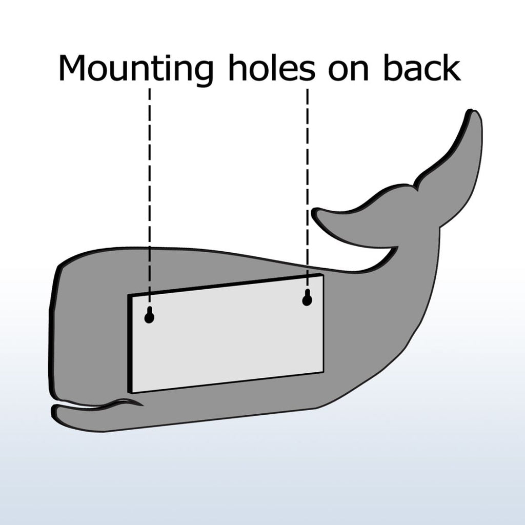 Shark Coastal Wooden Personalized House Number Sign by G. Debrekht - Coastal Sea-Life Decor - Handcrafted Wooden Handcrafted Wooden Handcrafted Wooden Address Sign - MA98515