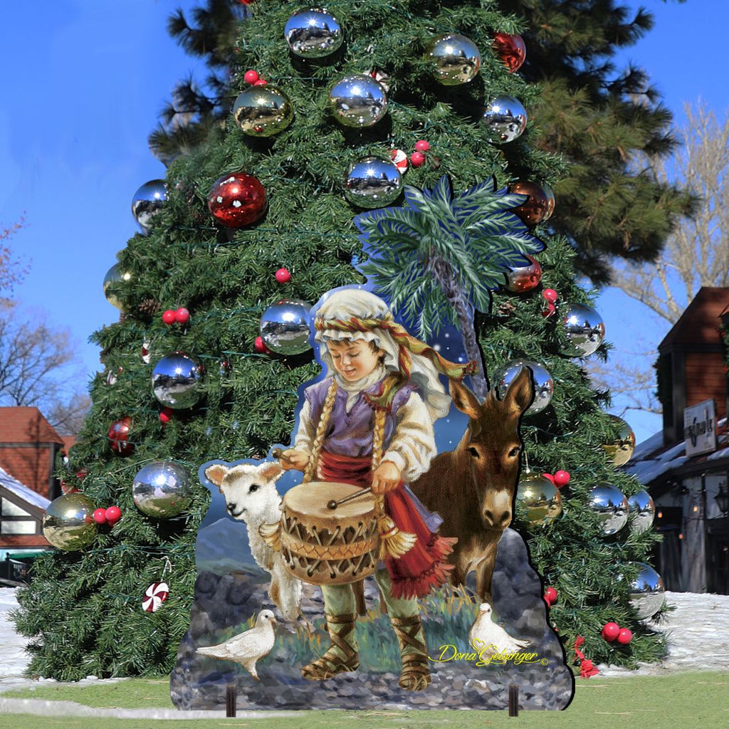 Little Drummer Boy Nativity Outdoor Decor by D. Gelsinger - Nativity Holiday Decor - 8461043F-9720
