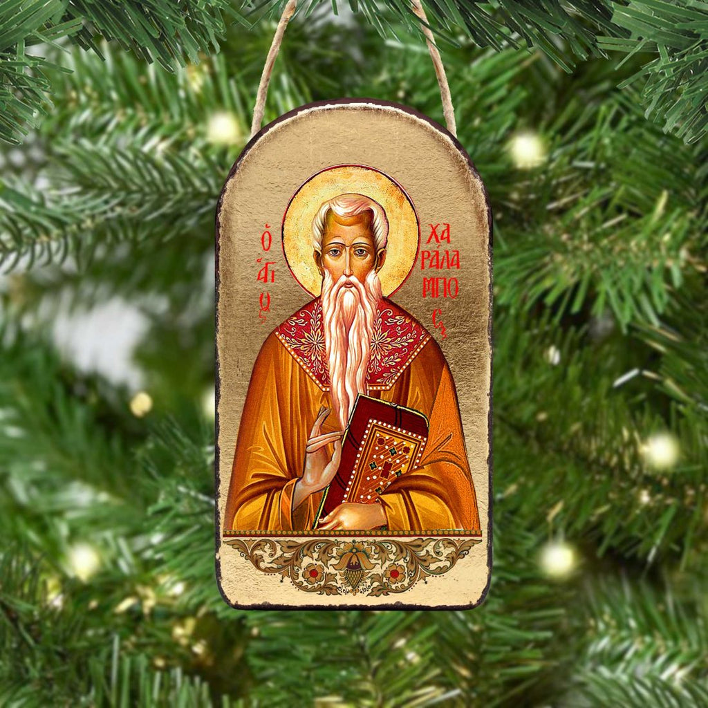 Saint Paralimbic Religious Christian Sacred Icon Ornament - Inspirational Icon Decor - 87055