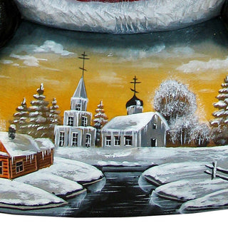 Bundle of Cheer Santa Hand-Painted WOODCARVED Masterpiece by G. DeBrekht - Christmas Decor - 2821475 *** PRE-ORDER - Handmade Just for You! ***