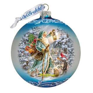 Saint Nicholas Glass Ornament Limited Edition by D. Gelsinger - Christmas Decor - 73918-DG