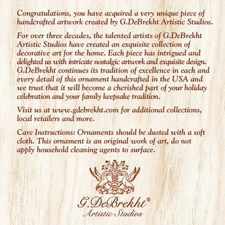 Snowmen Mercury Glass Ornaments Set of 3 by G. Debrekht - Christmas Santa Snowman Decor - 770148S3