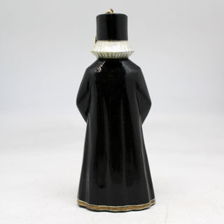 One-of-a-Kind Priest WOODCARVED Ornament 5.5x1.5x2