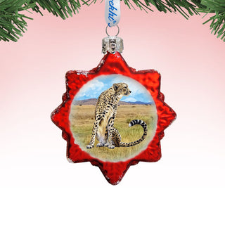 Japer Mercury Glass Ornament by G. DeBrekht - Wildlife Holiday Decor - 771040
