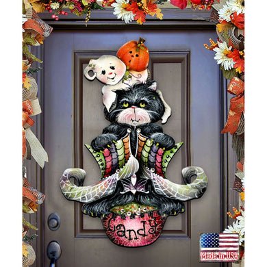 Spoooooky Boos! Halloween Door Decor by Jamie Mills-Price - Thanksgiving Halloween Decor - 8457409H