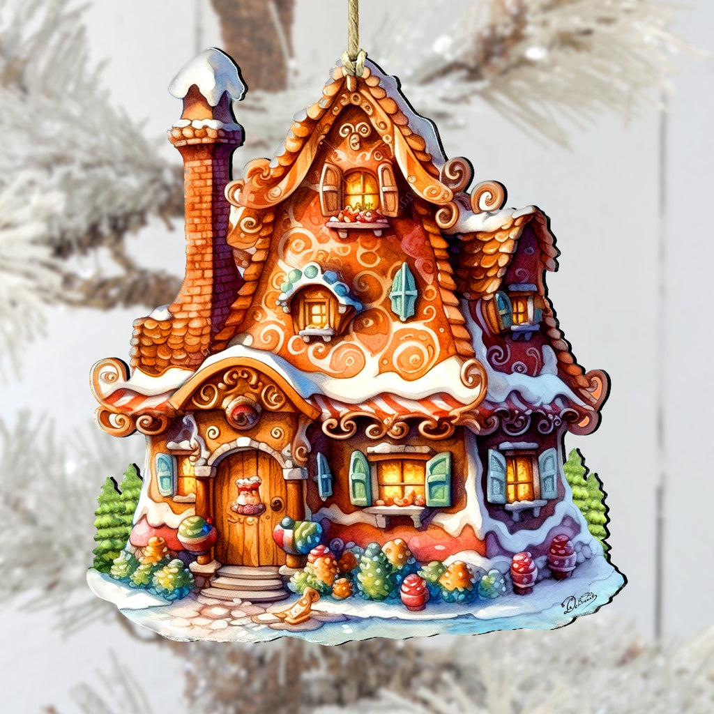 Magic House Wooden Ornaments by G. Debrekht - Christmas Decor - 8100191-3