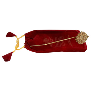 Cross Design Vintage Handmade Brass Bookmark - Unique Book Hook Design - Rare Find & Perfect Gift