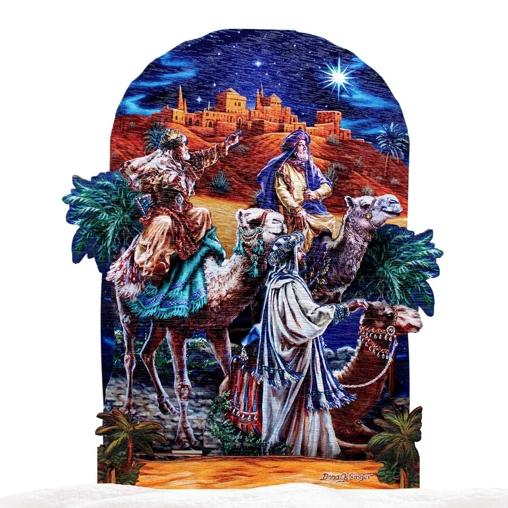 Journey of Three Kings Life Size Outdoor Nativity Scene 65