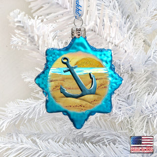 Coastal Mercury Glass Ornament by G. DeBrekht - Coastal Holiday Decor - 775484