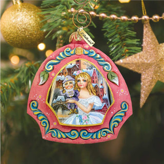 Nutcracker Sculpted Hand-Painted Christmas Ornament by G. DeBrekht - Christmas Santa Snowman Decor - 6102811