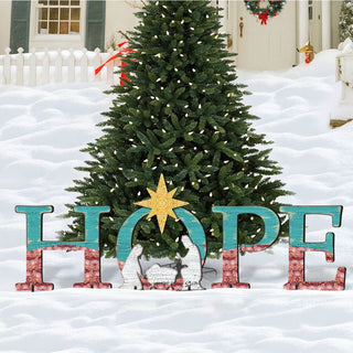 Hope Outdoor Nativity Set by G. DeBrekht - Nativity Holiday Decor - 8121460F-S4L