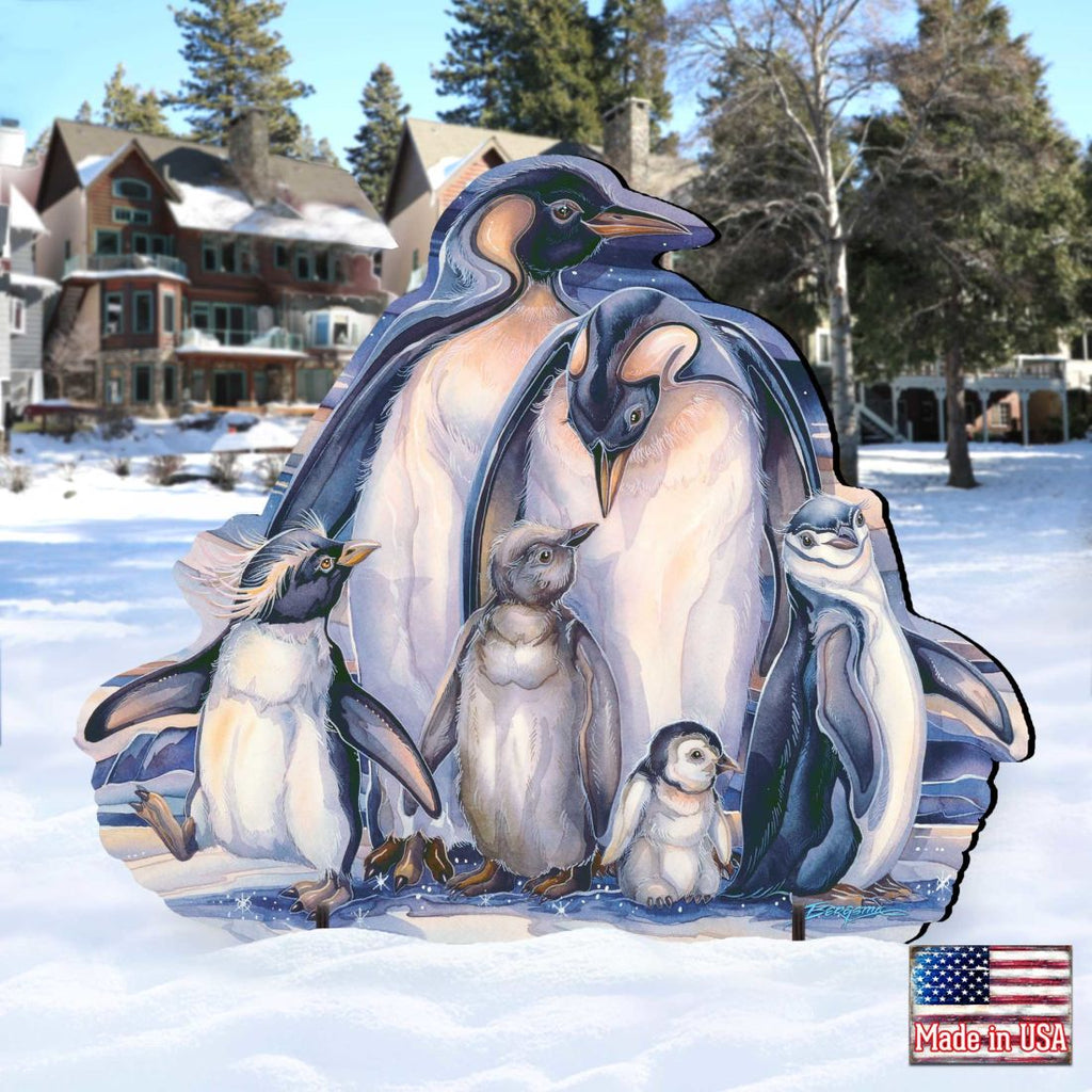 Sno Buddy Like You Wildlife Outdoor Decor by J. Bergsma - Wildlife Holiday Decor - 8591659F-JB