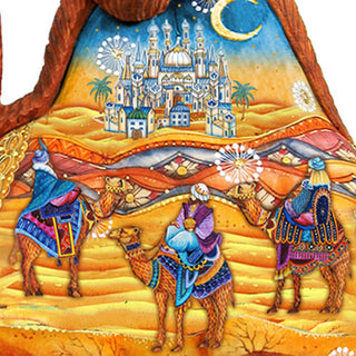 Three King Camel Nativity Outdoor Decor by G. DeBrekht - Nativity Holiday Decor - 8126519F