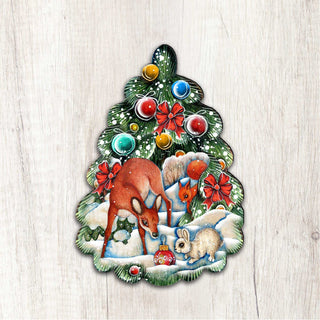 Forest Christmas Tree Holiday Door Decor by G. DeBrekht - Christmas Decor - 8119182H