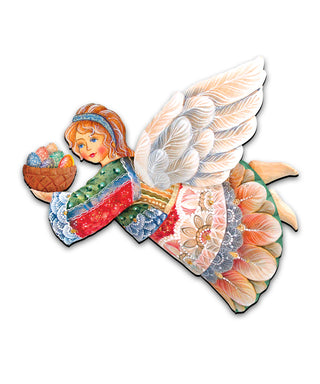 Flying Easter Angel Easter Door Decor by G. DeBrekht - Easter Spring Decor - 8154154H