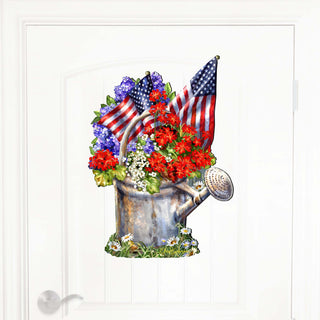 Celebrating the American Freedom Door Decor by Gelsinger - American Christmas Decor - 8461040H-1711