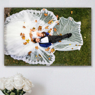 Personalized Gift Rectangle Photo - Custom Portrait on Wood