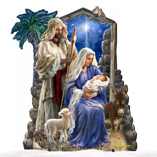 Miracle Outdoor Nativity Set by D. Gelsinger - Nativity Holiday Décor - 8461041F-S3-1201