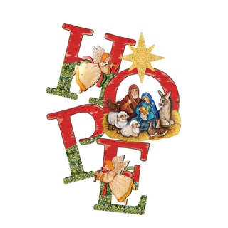 Hope Nativity Christmas Nativity Door Decor by G. DeBrekht - Nativity Holiday Decor - 8121461H