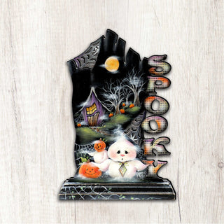 Not Too Spooky Halloween Door Decor by Jamie Mills-Price - Thanksgiving Halloween Decor - 8457408H