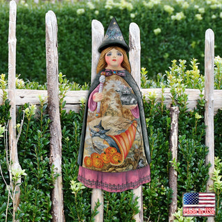 Witch Halloween Door Decor by G. DeBrekht - Thanksgiving Halloween Decor - 8114170H